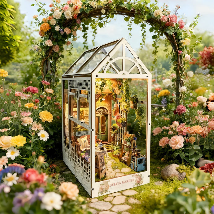 Sylvia Garden – DIY book nook kit, HiNooki (image 3)