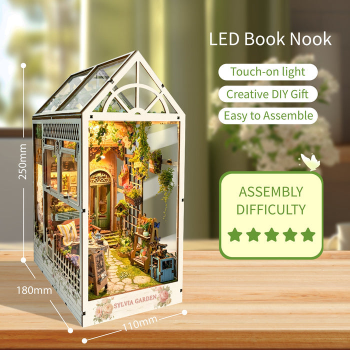 Sylvia Garden – DIY book nook kit, HiNooki (image 4)