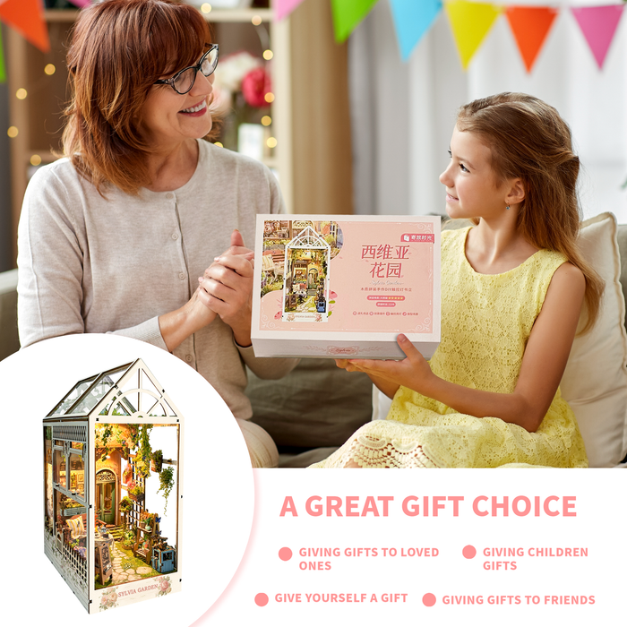 Sylvia Garden – DIY book nook kit, HiNooki (image 5)