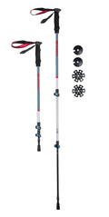 Telescopic Walking Poles - 2 pcs