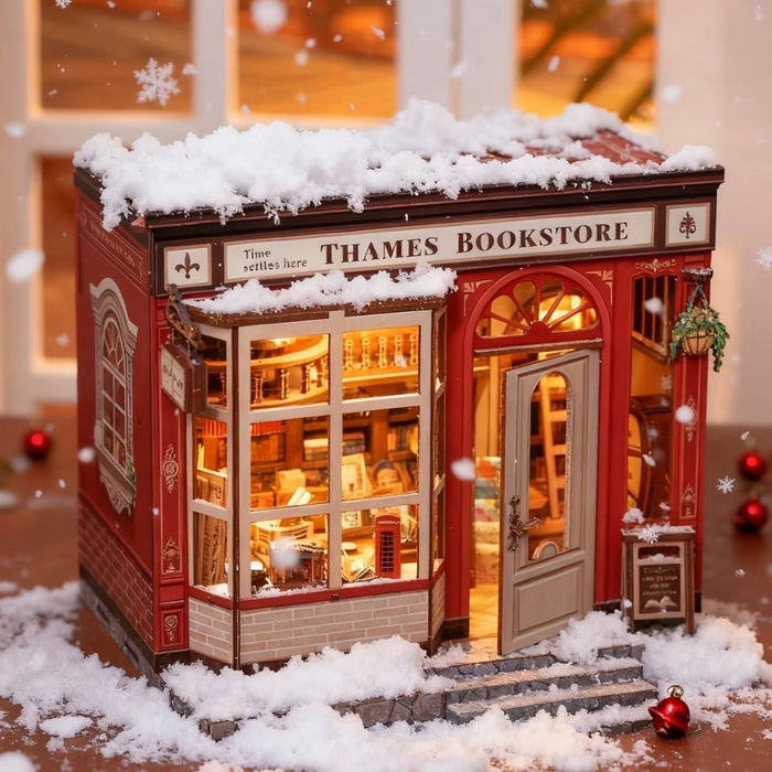 Thames Bookstore – DIY book nook kit, HiNooki (image 3)