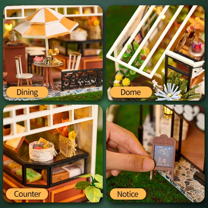 The Duchess's Tea Room – DIY miniature house kit, HiNooki (image 2)