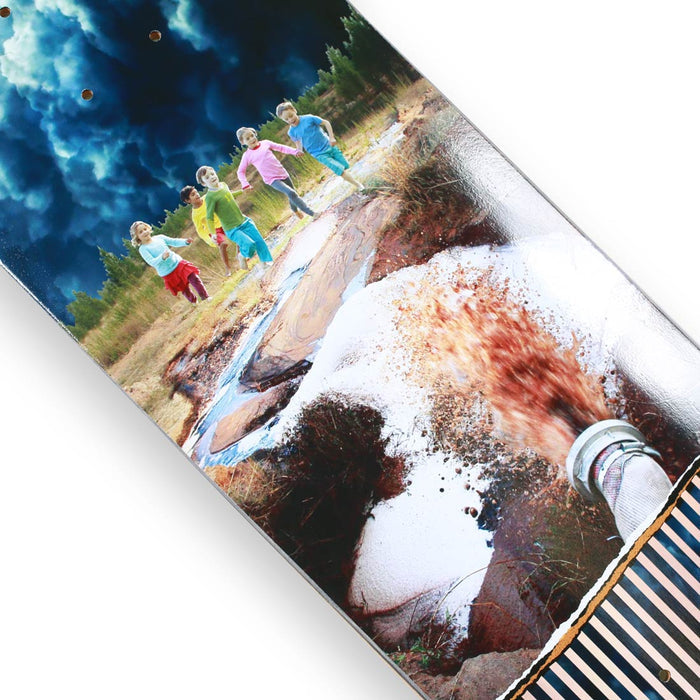 The Killing Floor Caution Kids at Play Skateboard Deck