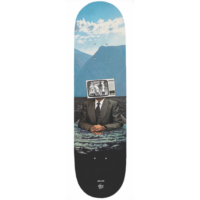 The Killing Floor Josh Love Fake News Skateboard Deck