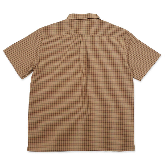 Theories Avignon Flannel Button Up Caramel