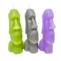 Theories Easter Island Moai Candle / Skate Wax