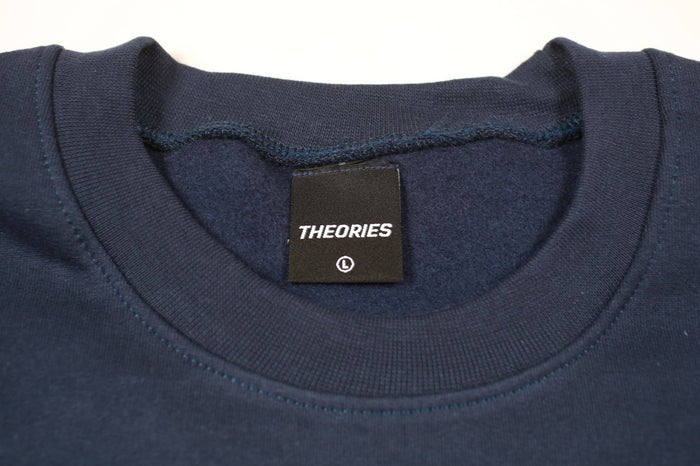 Theories Not What They Seem Crewneck Navy