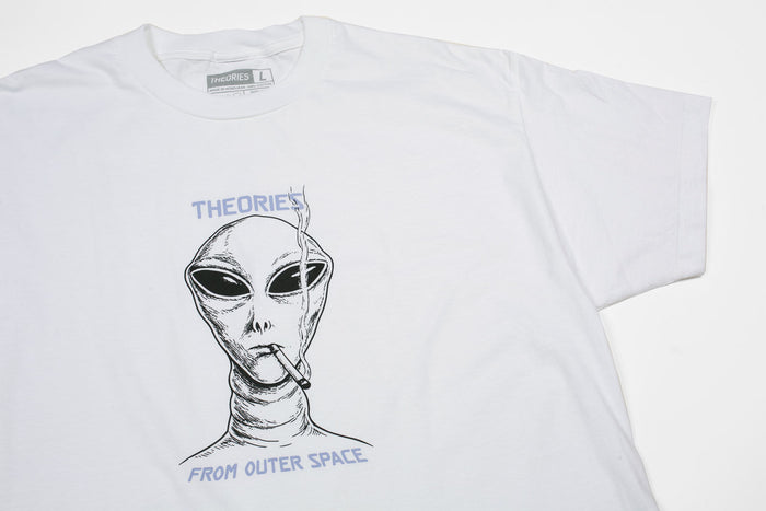 Theories Outer Space Tee White