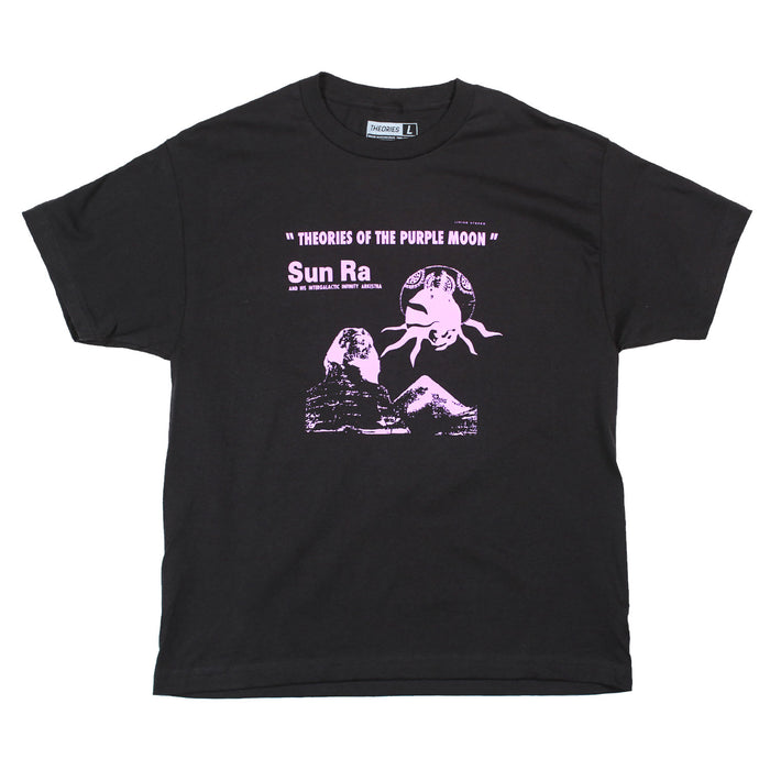 Theories Purple Moon Tee Black