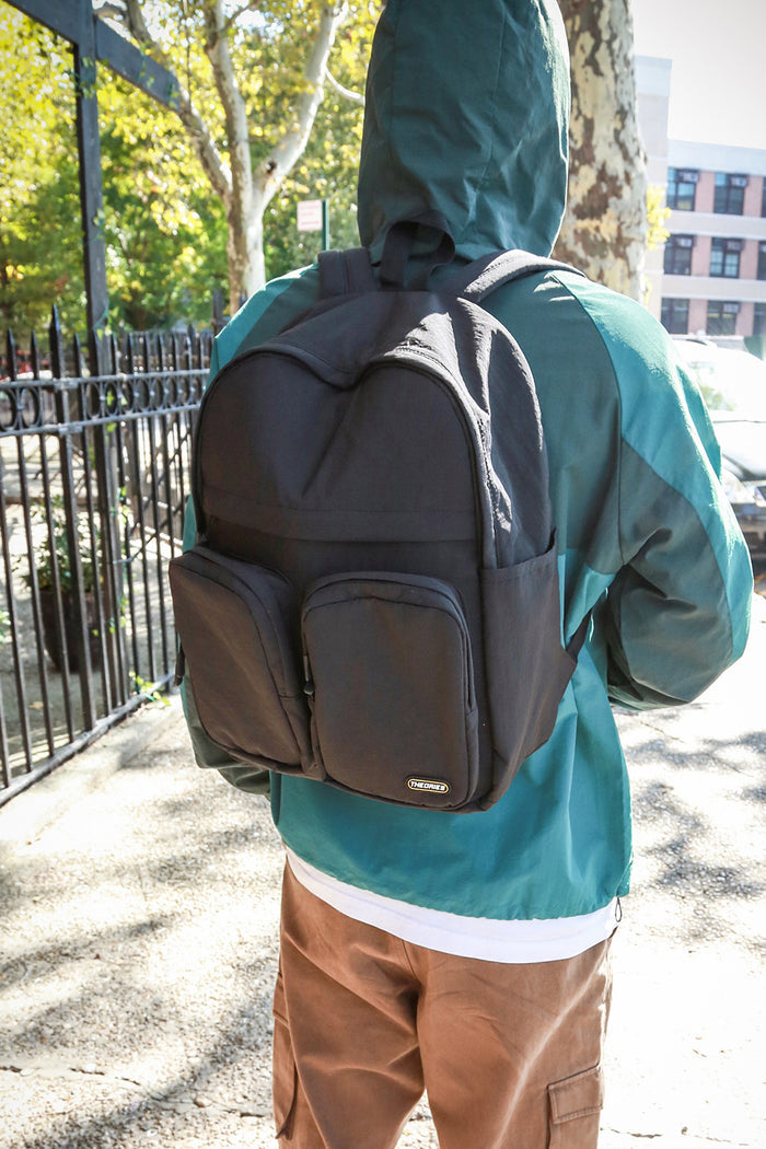 Theories Ripstop Trail Backpack Black Prebook