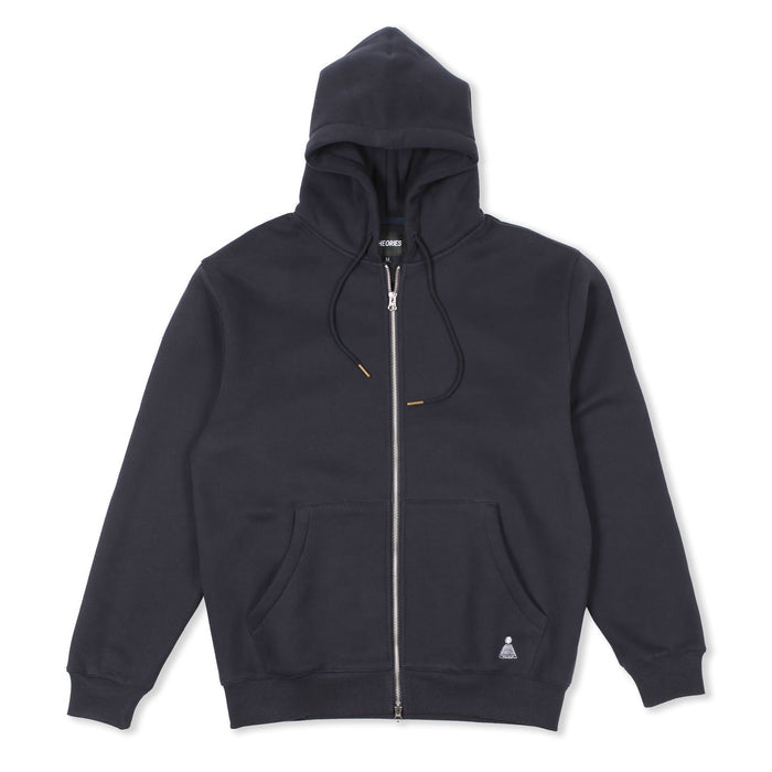 Theories SCRIBBLE SPORT ZIP HOODIE Navy