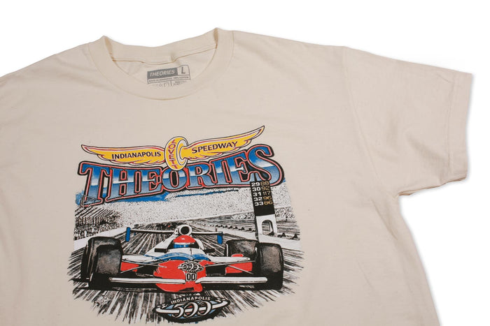Theories Speedway Tee Cream