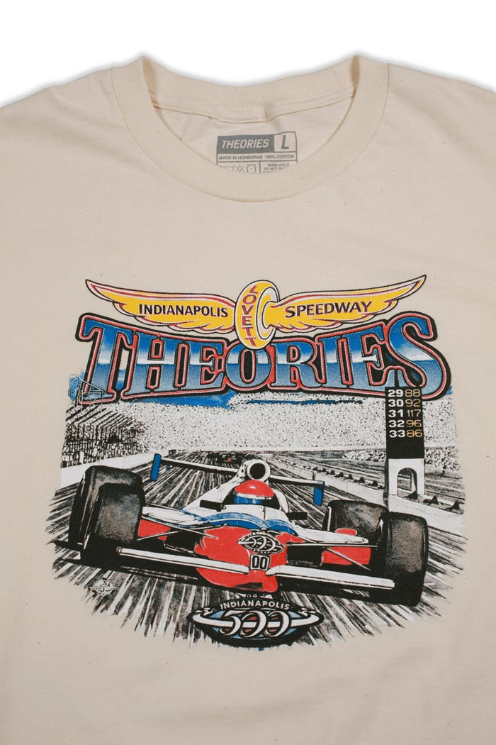 Theories Speedway Tee Cream