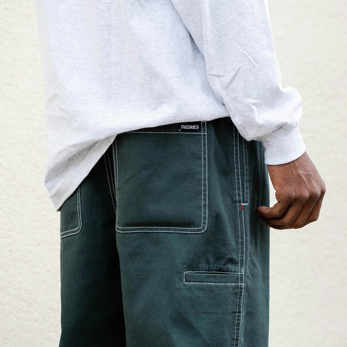 Theories Stamp Lounge Pants Alpine Contrast Stitch