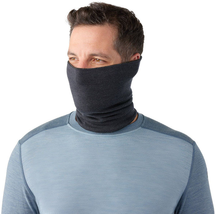 Thermal Merino Wool Reversible Neck Warmer - Unisex