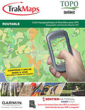 Topo Quebec Map