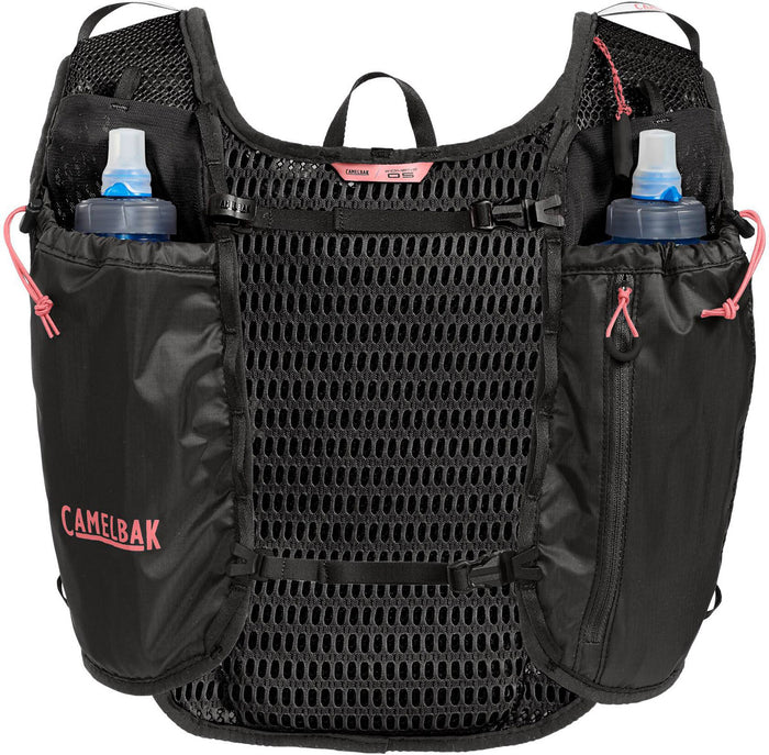 Trail Run Hydration Vest with Quick Stow Soft Flasks - Women's