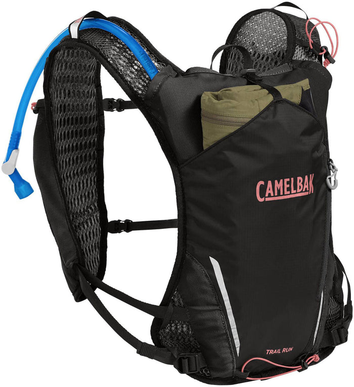 Trail Run Hydration Vest with Quick Stow Soft Flasks - Women's