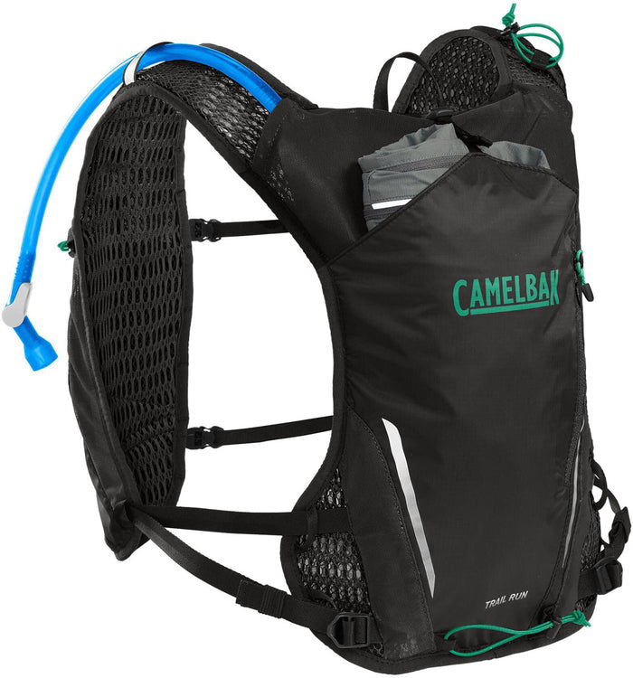 Trail Run Hydration Vest with Quick Stow Soft Flasks