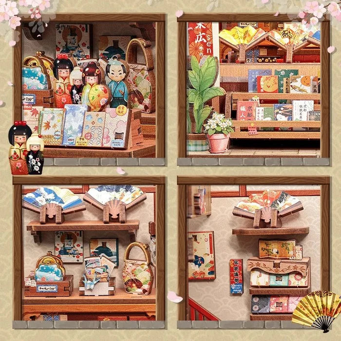 Tsukino Eogi Hall – DIY book nook kit, HiNooki (image 2)