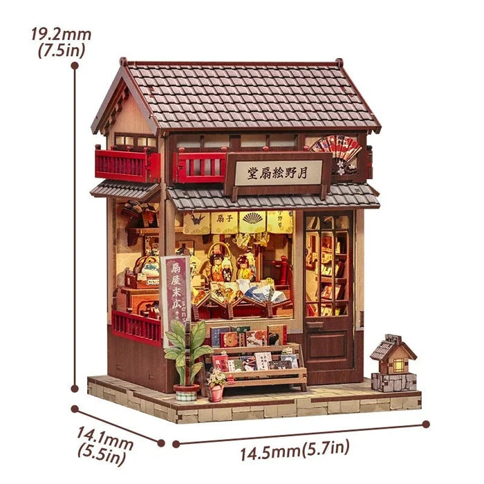 Tsukino Eogi Hall – DIY book nook kit, HiNooki (image 8)