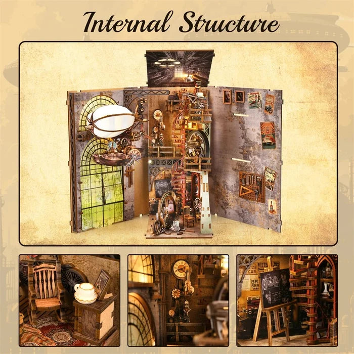 Uncle Peter's Warehouse – DIY book nook kit, HiNooki (image 8)