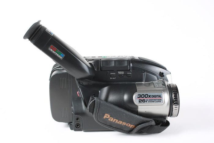 Vintage 90s Panasonic PV-L751D VHS-C Palmcorder Camera Tested Works