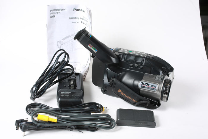 Vintage 90s Panasonic PV-L751D VHS-C Palmcorder Camera Tested Works