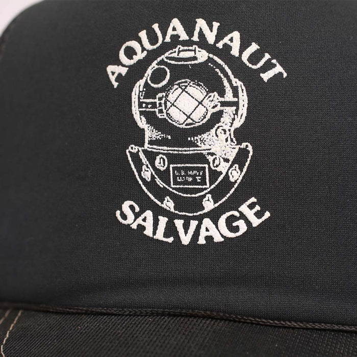 Vintage Aquanaut Salvage Mesh Trucker Snapback Hat