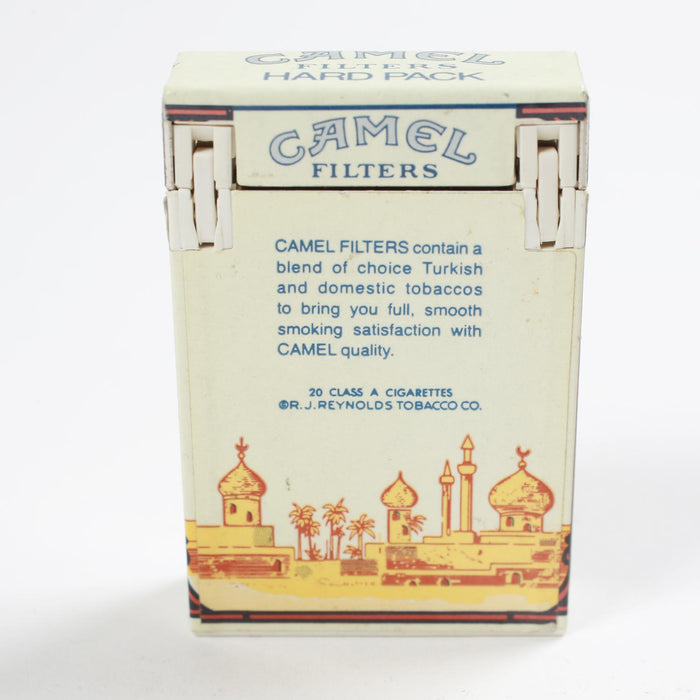 Vintage Camel Cigarette Hard Pack Flip Top Butane Lighter