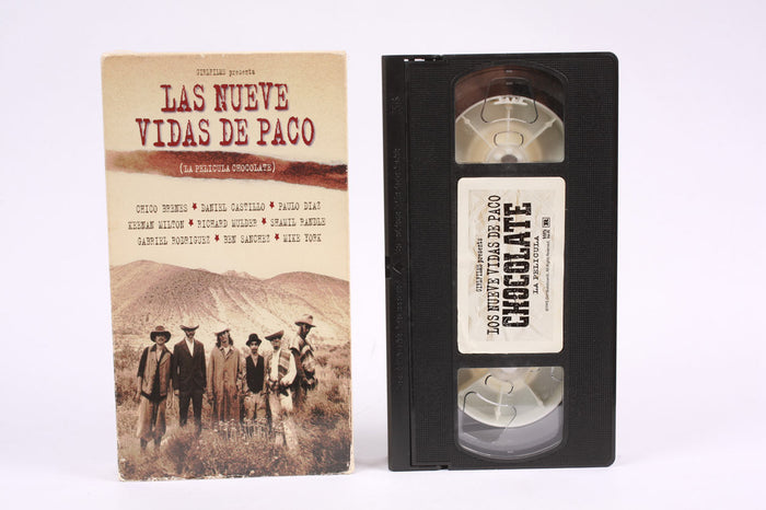 Vintage Chocolate Skateboards "Las Nueve Vidas De Paco" VHS Tape 1995