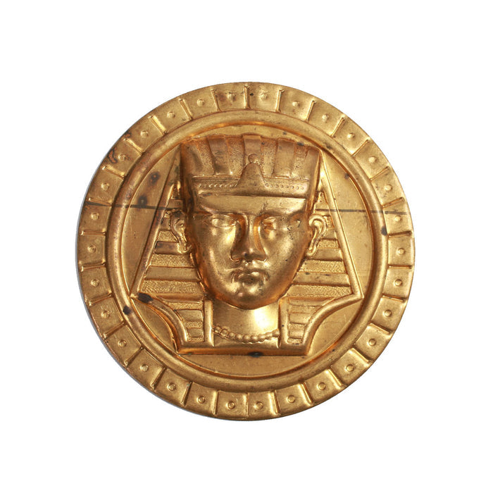 Vintage Egyptian Pharaoh Decorative Disc