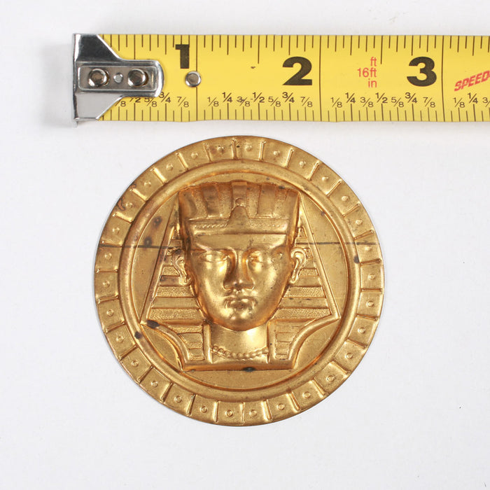 Vintage Egyptian Pharaoh Decorative Disc