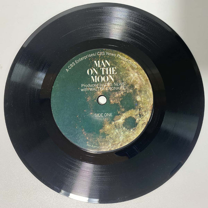 Vintage Man on the Moon 7" Vinyl Record 1969