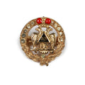 Vintage Masonic 33rd Degree Brooch Pin