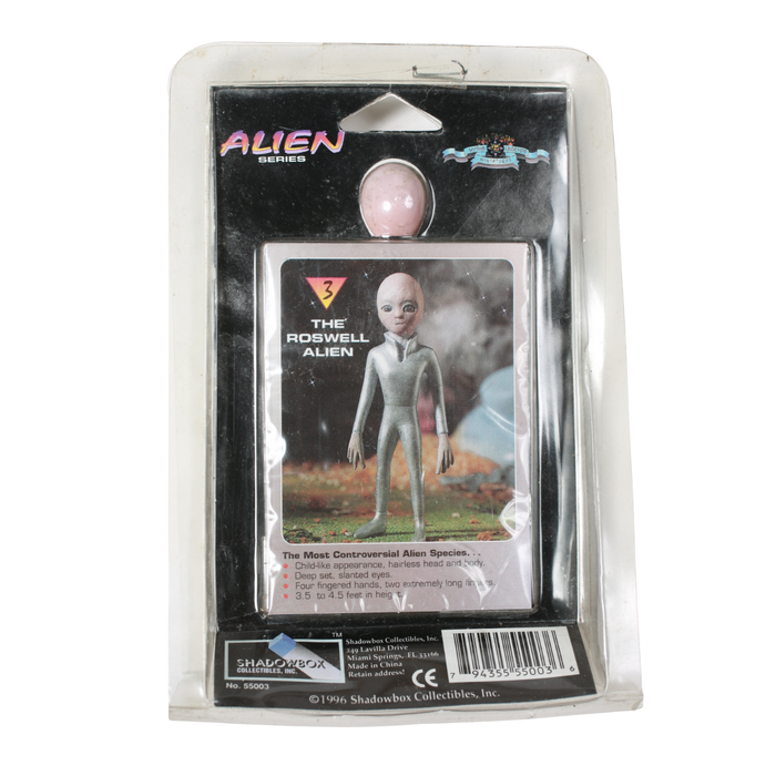 Vintage Roswell Alien Vinyl Figure Shadowbox Collectibles 1996