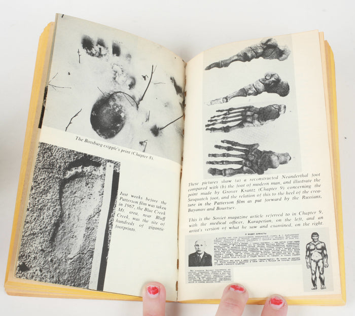 Vintage Sasquatch Book by Don Hunter & Rene Dahinden 1975