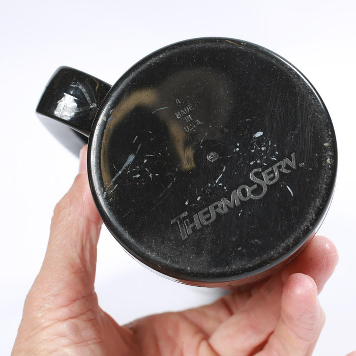 Vintage Snap-On Tools 1980's Plastic Beer Mug Black