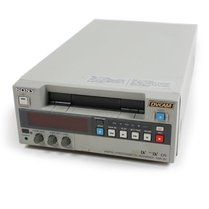 Vintage Sony DSR-20 DVCAM & Mini-DV Deck VCR