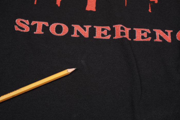 Vintage Stonehenge Tourist Tee Black L