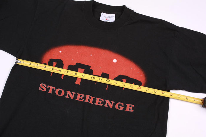 Vintage Stonehenge Tourist Tee Black L