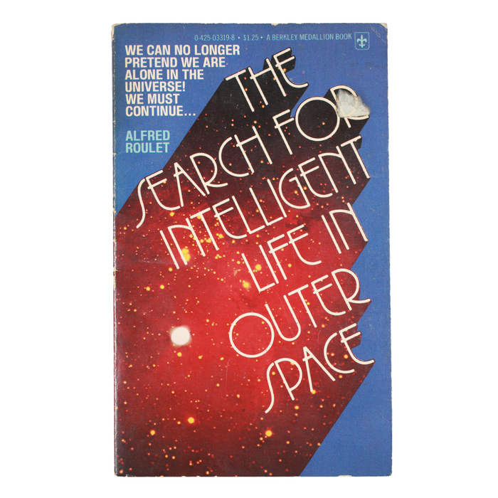Vintage The Search for Intelligent Life in Outerspace by Alfred Roulet FRONT