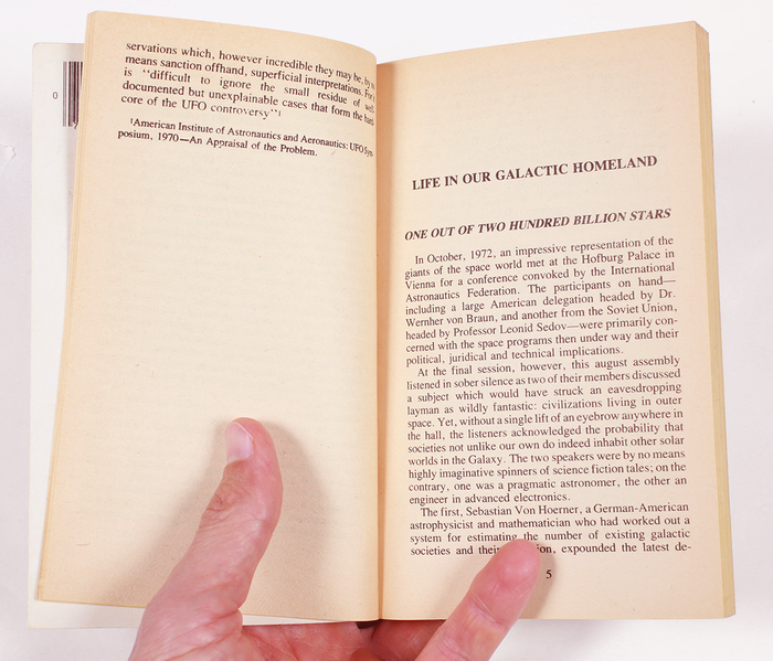 Vintage The Search for Intelligent Life in Outerspace by Alfred Roulet inside
