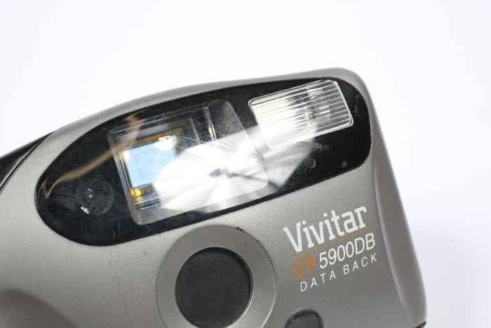 Vintage Vivitar VP 5900DB Data Back 35mm Point & Shoot Film Camera