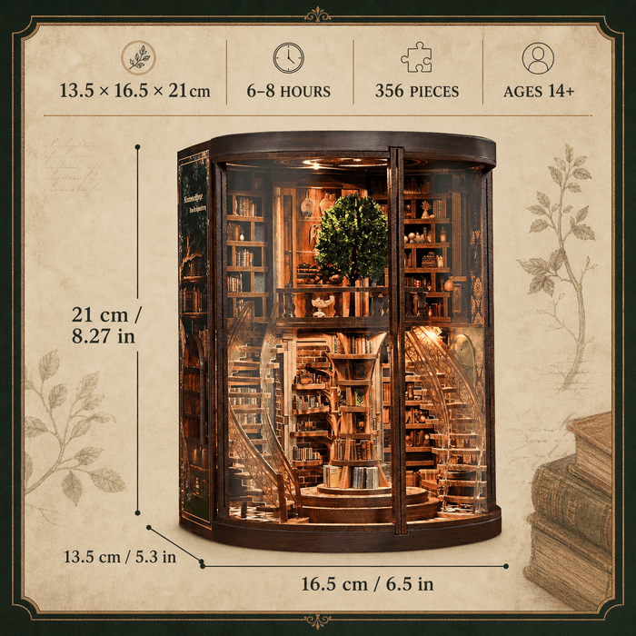 HiNooki - Wisdom Rings LibraryBook Nook