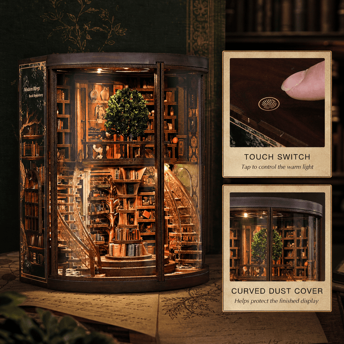 HiNooki - Wisdom Rings LibraryBook Nook