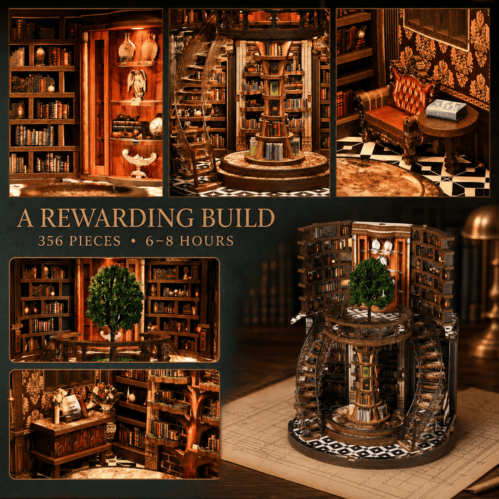 HiNooki - Wisdom Rings LibraryBook Nook
