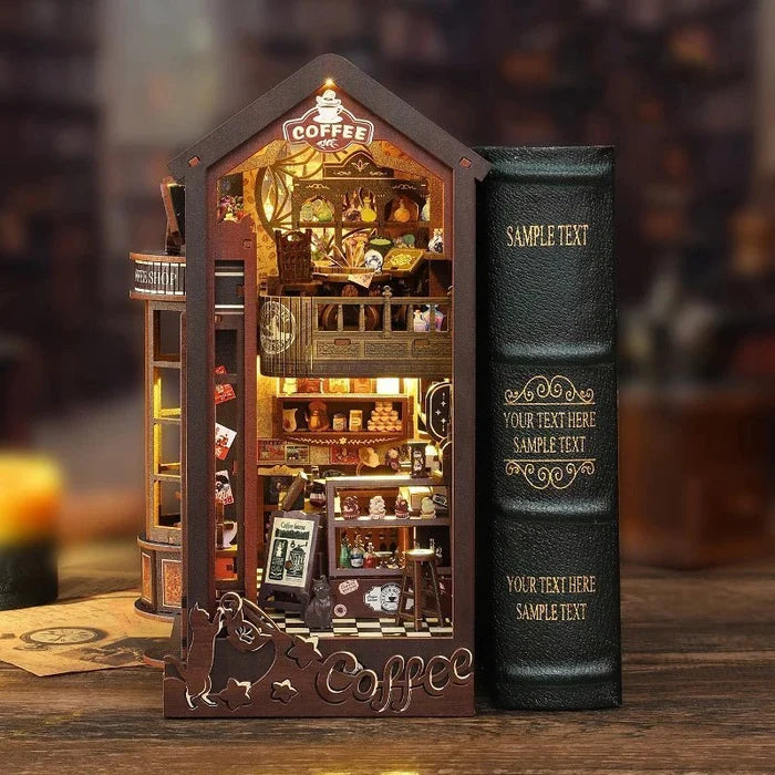 Witch’s Coffee Den – DIY book nook kit, HiNooki (image 3)