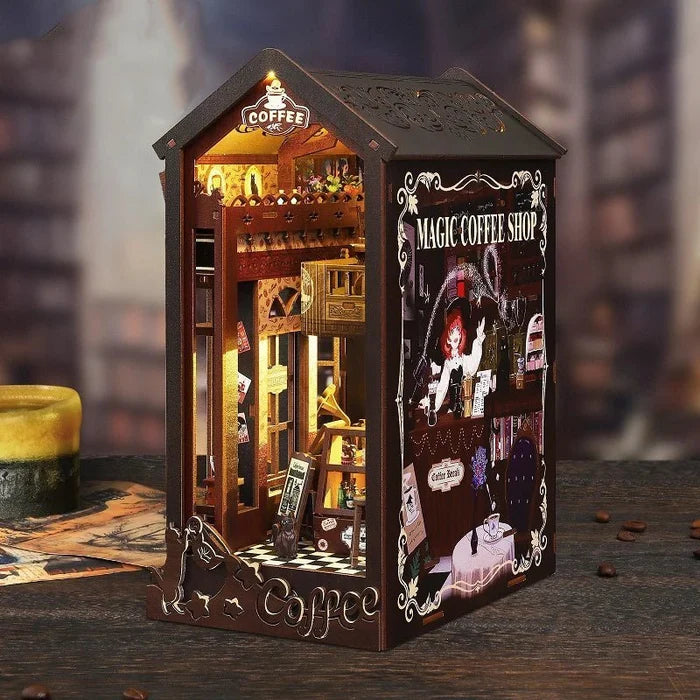 Witch’s Coffee Den – DIY book nook kit, HiNooki (image 4)
