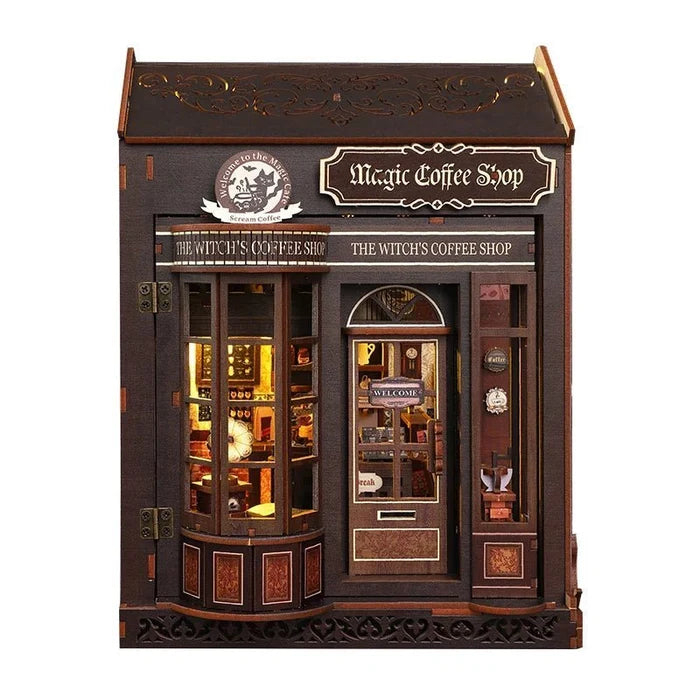 Witch’s Coffee Den – DIY book nook kit, HiNooki (image 7)
